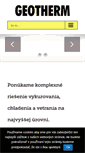 Mobile Screenshot of geotherm.sk
